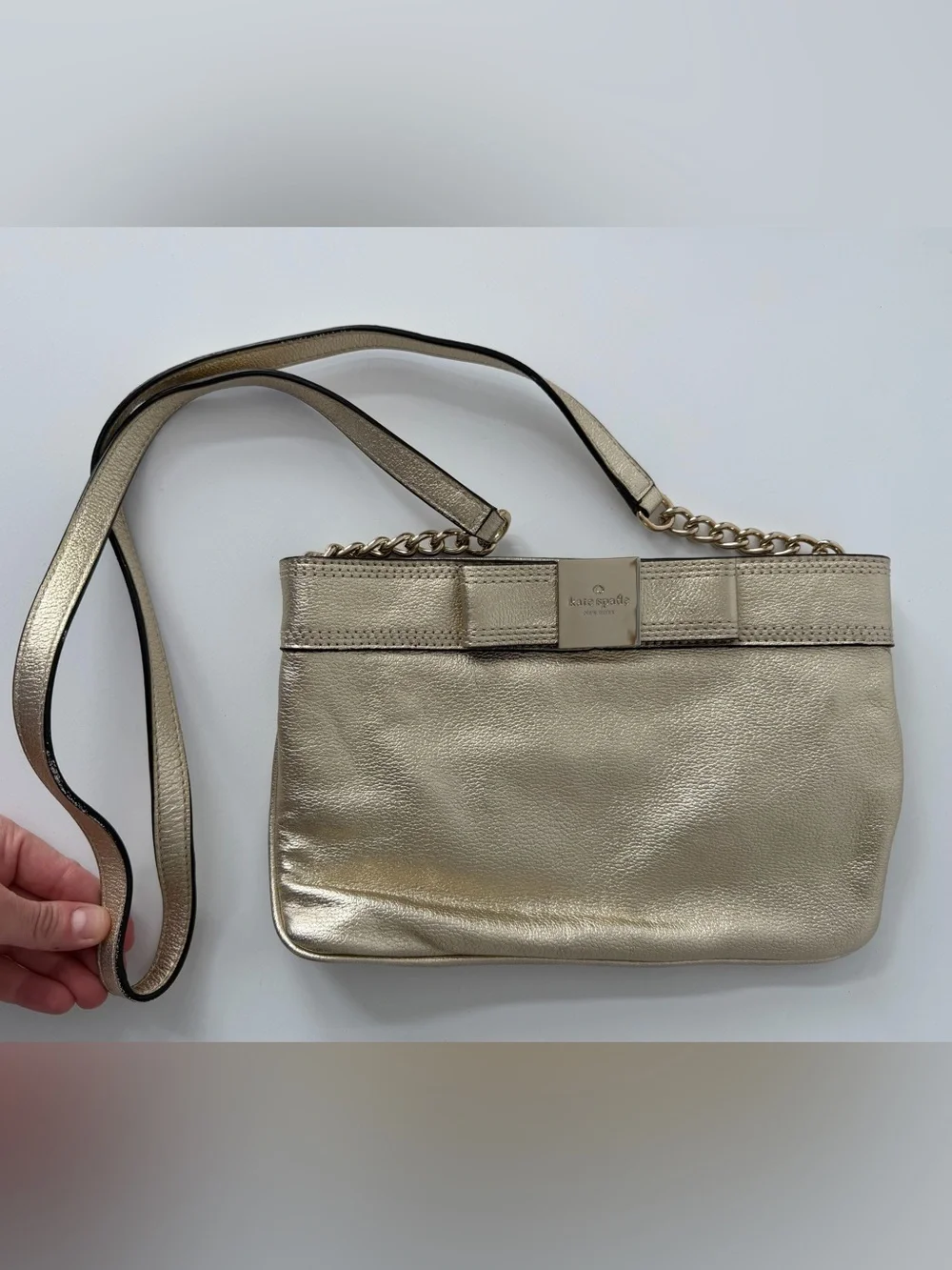 Kate Spade New York Primrose Hill Arica Metallic Crossbody Bag